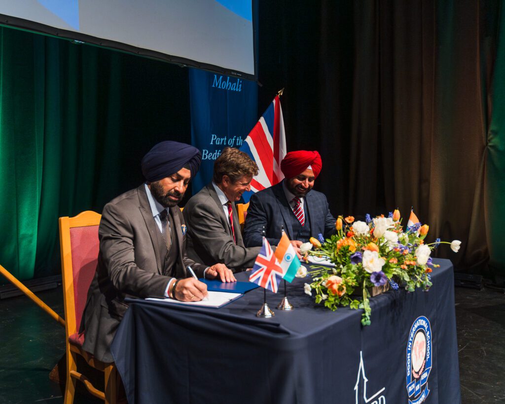 Bedford School and Doon International Educational Society Celebrate Historic Partnership