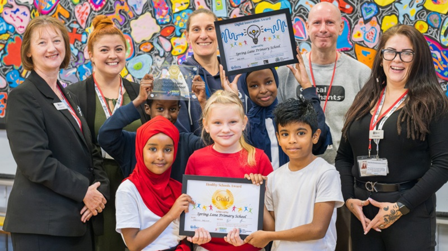 Primary school celebrates Digital Innovation Award following innovative outdoor learning pilot