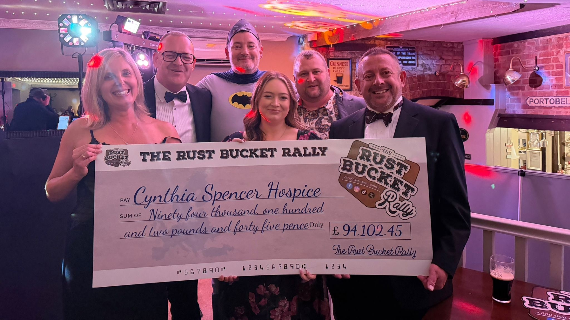 Huge donation from annual charity challenge